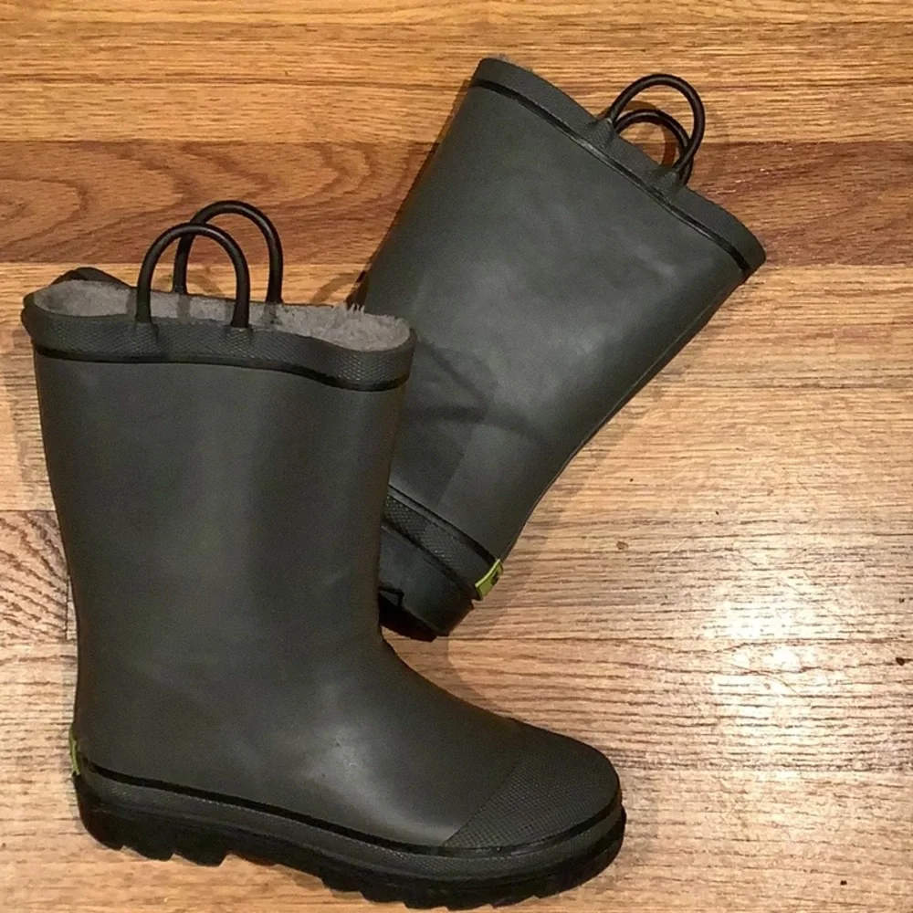 Western Chief - BOOTS - Charcoal - Kids Size US 2 - Style Kids Winterchief